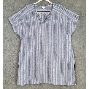 PureJill Linen J Jill Linen Blend Dress XL Coastal